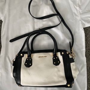 Michael Kors Black and White Purse